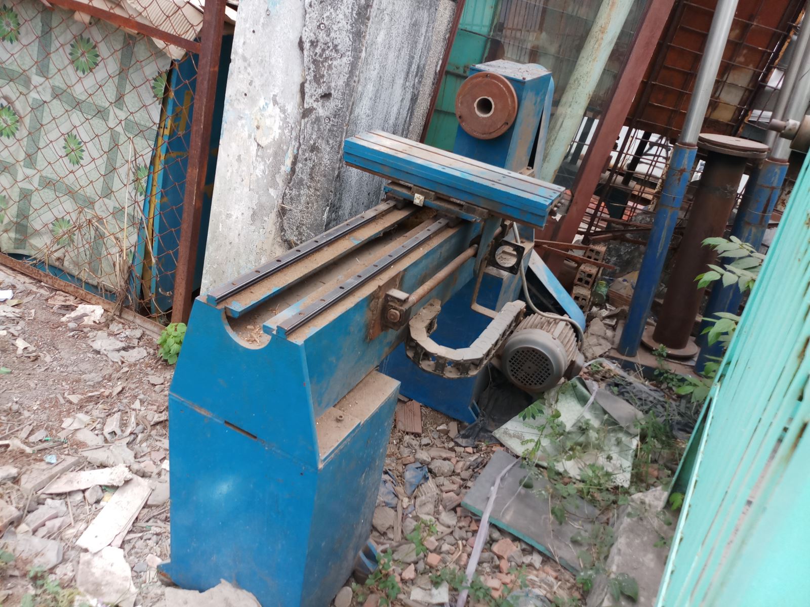  máy tiện tự chế 