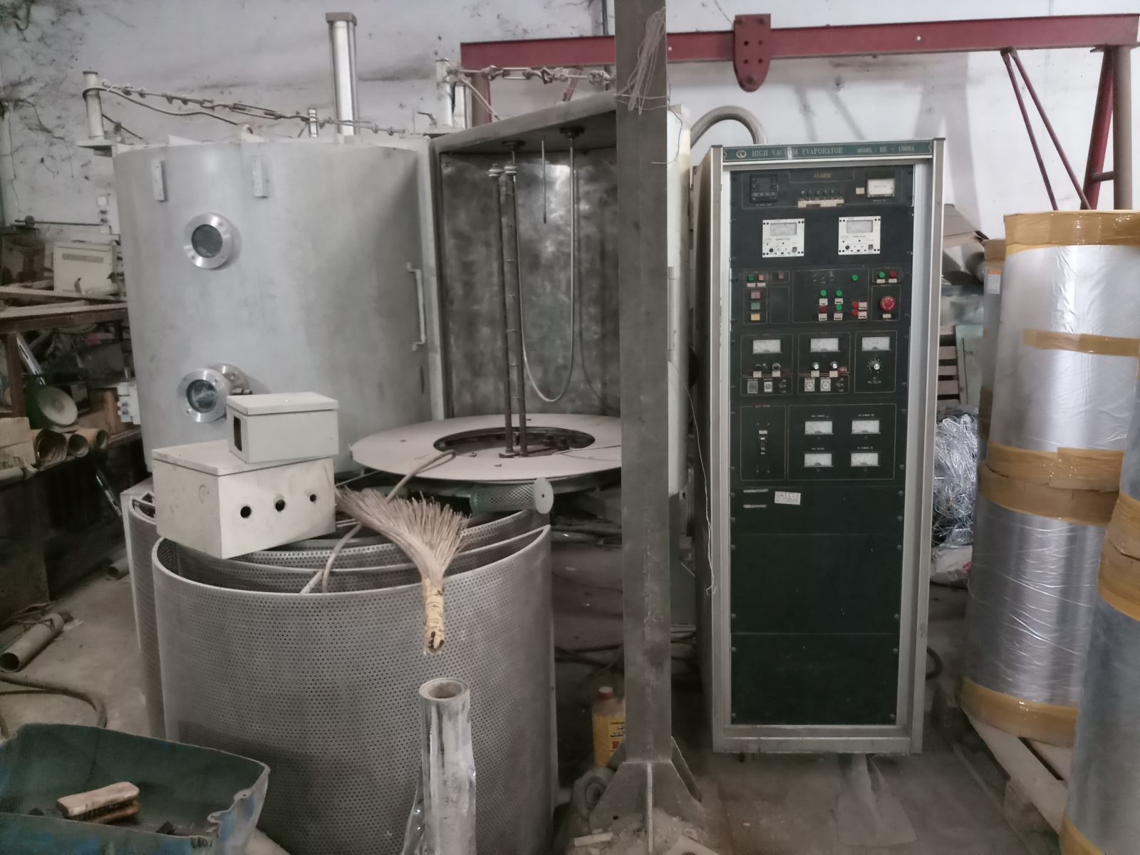 bán nguyên dàn máy mạ bốc hơi chân không 