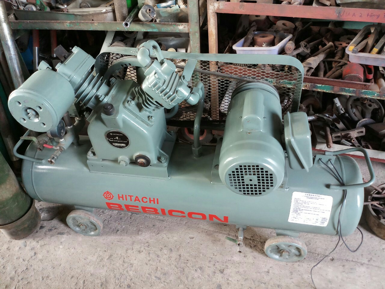 máy nén khí điện 220V gia đình sài 