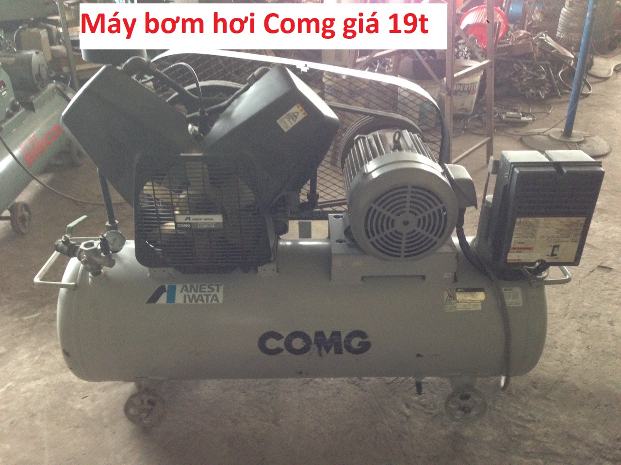 Máy bơm hơi Comg giá 19t