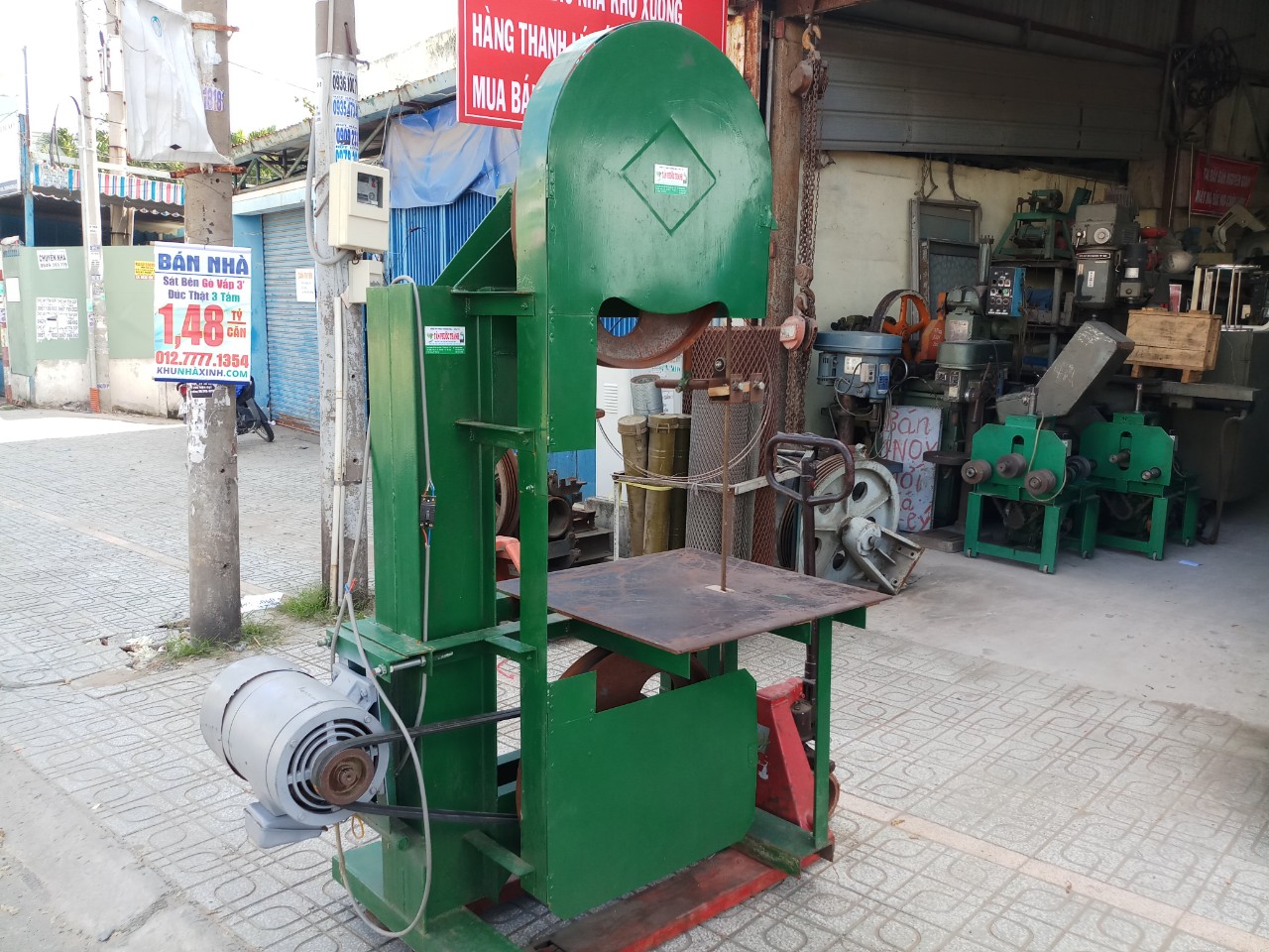 Cưa lọng loại lớn của phước thành moto 5hp